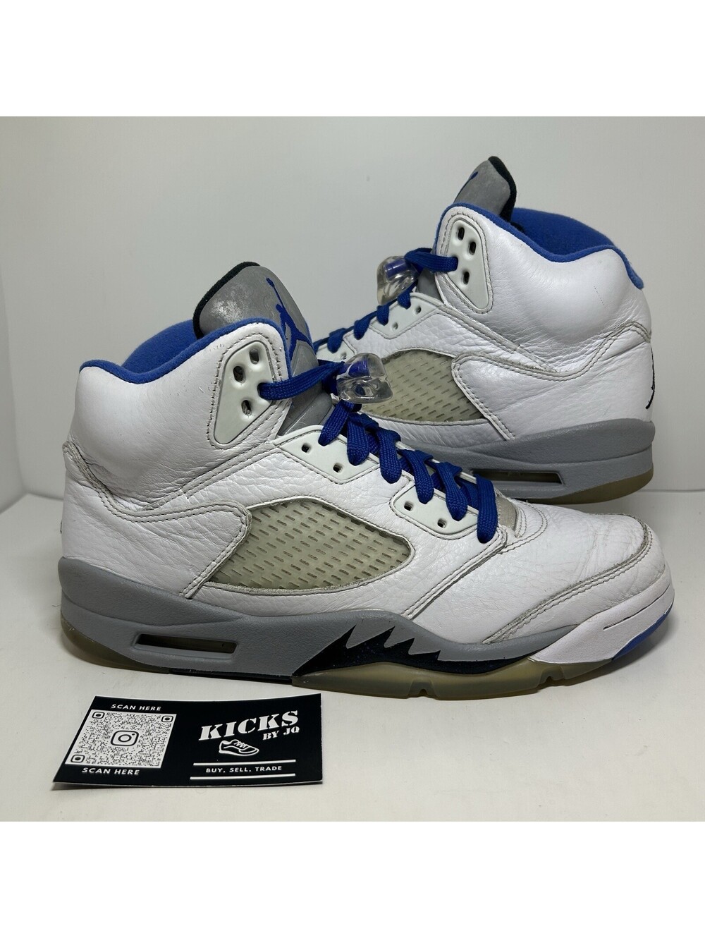 Air Jordan 5 Retro White Stealth 2021 - Size 8 - (DD0587-140)